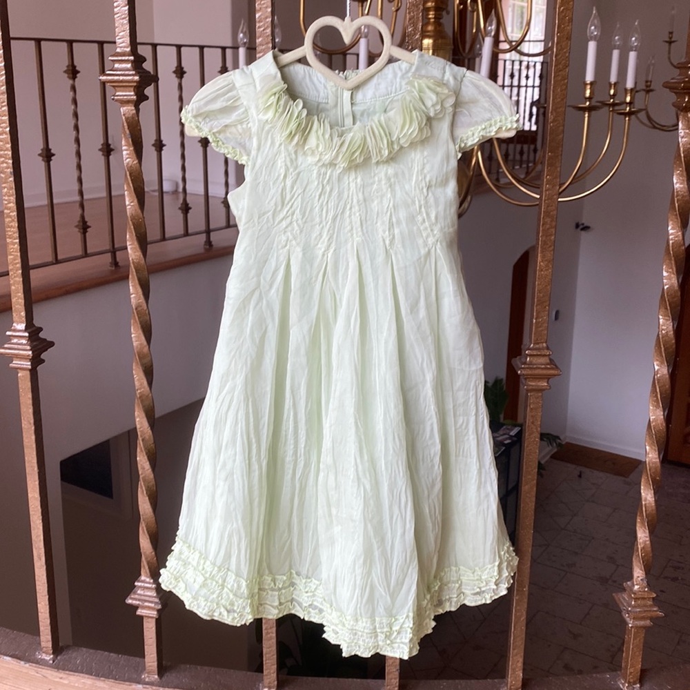 Pale Green Party dress